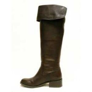 Jessica Simpson Over-the-Knee Brown Leather Boots – Size 5‎